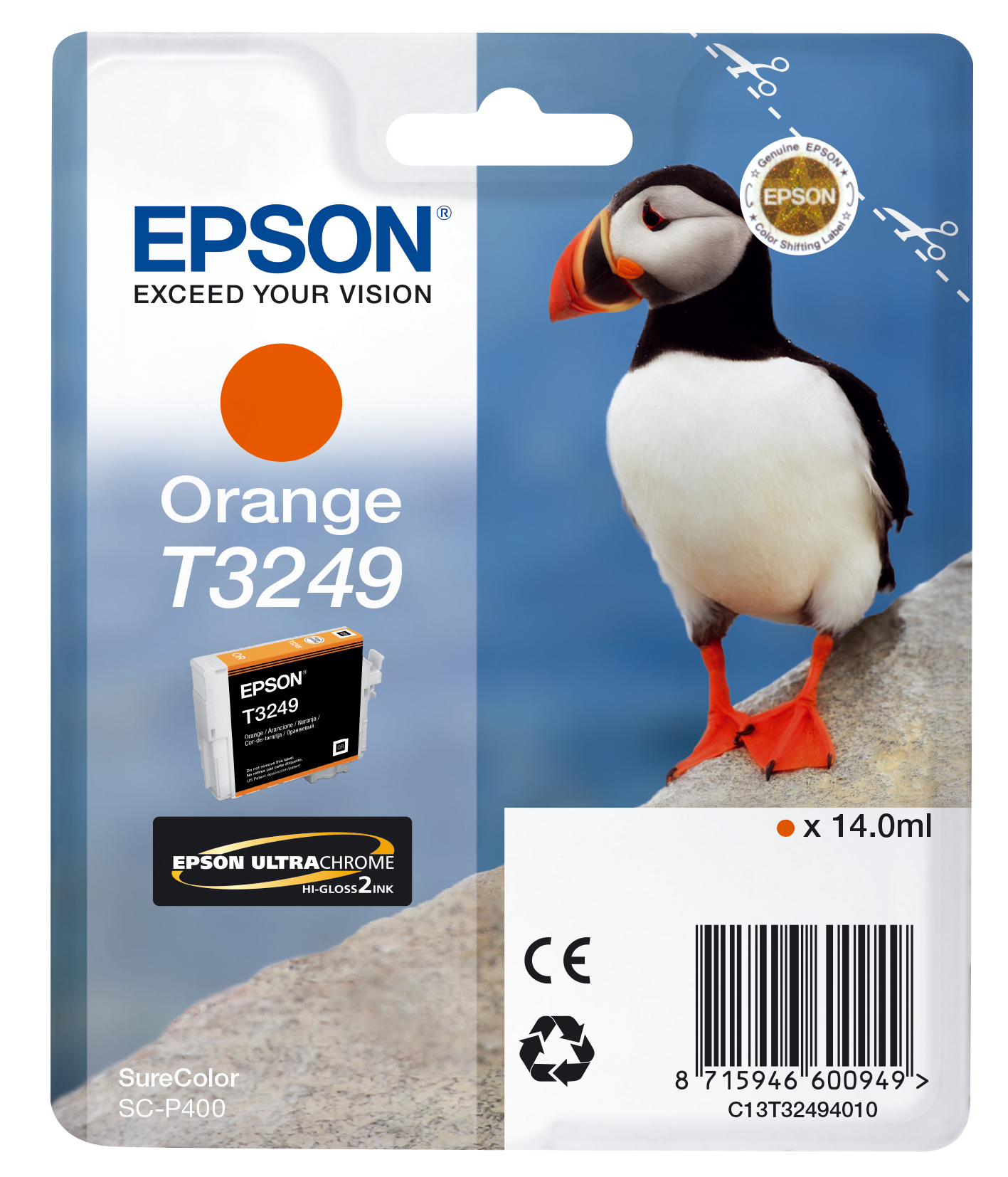 EPSON T3249 orange Druckerpatrone