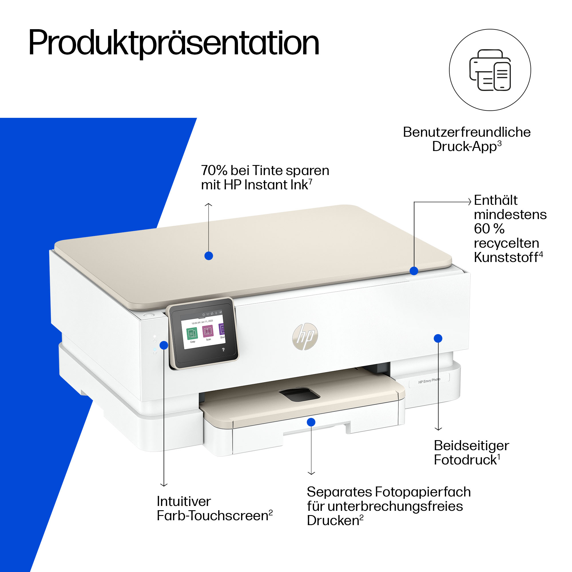 HP Envy 7230 All-in-One Farbe