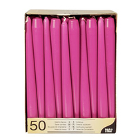 50 STARPAK Kerzen fuchsia 50 STARPAK Kerzen fuchsia
