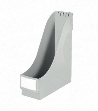 LEITZ Stehsammler Kunststoff 24250085 grau Kunststoff, DIN A4