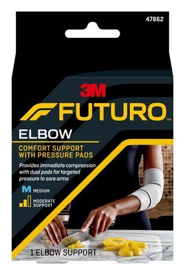FUTURO Ellenbogenbandage 47862DABI, Gr M grau 25,427,9 cm, 1 St