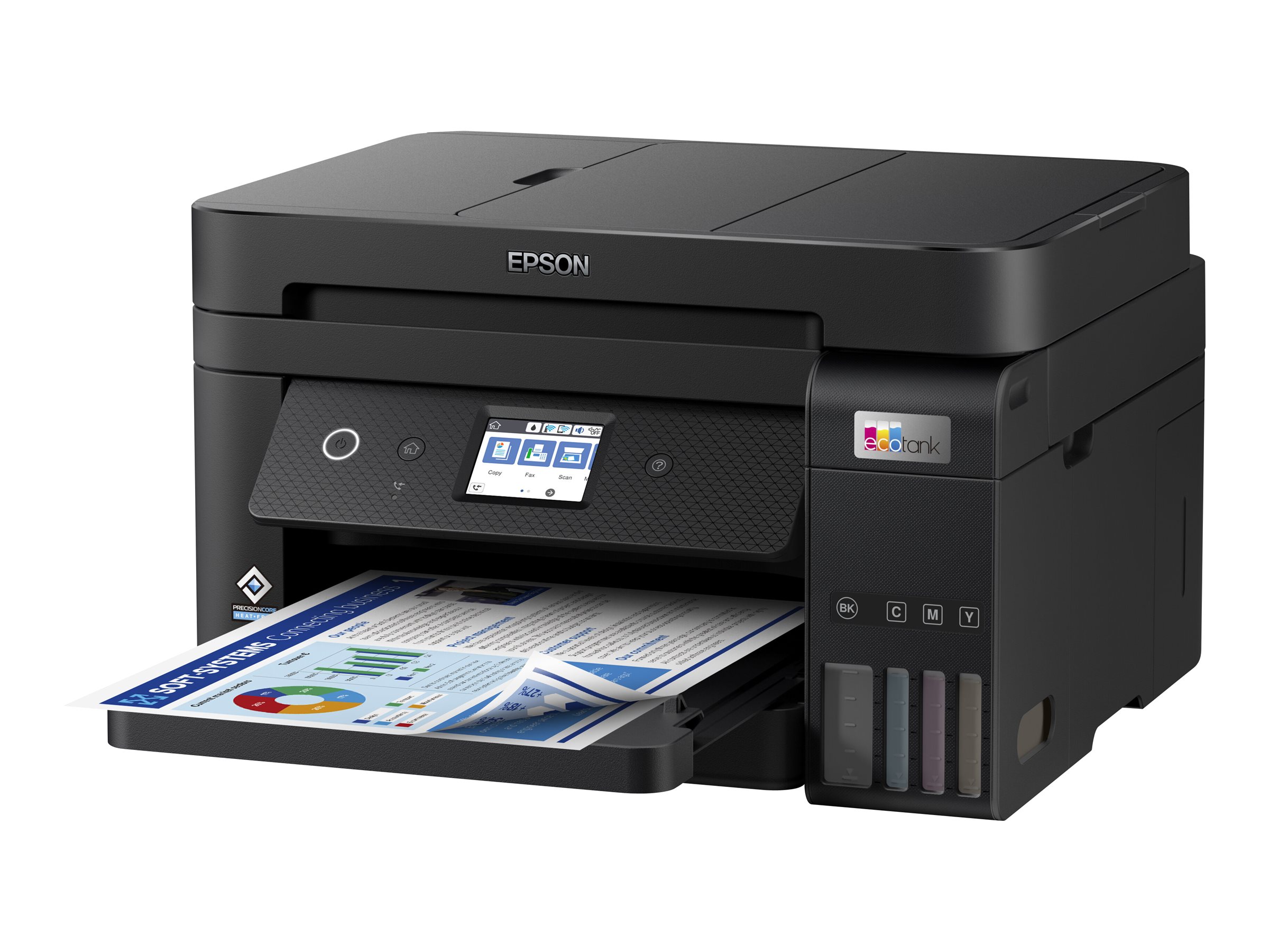 EPSON EcoTank ET-4850 4 in 1 Tintenstrahl-Multifunktionsdrucker schwarz EPSON EcoTank ET-4850 4 in 1 Tintenstrahl-Multifunktionsdrucker schwarz