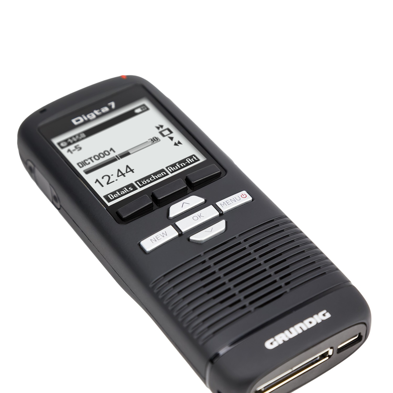 GRUNDIG Digta 7 Standalone Kit digitales DiktiergeraetSet 2 GB