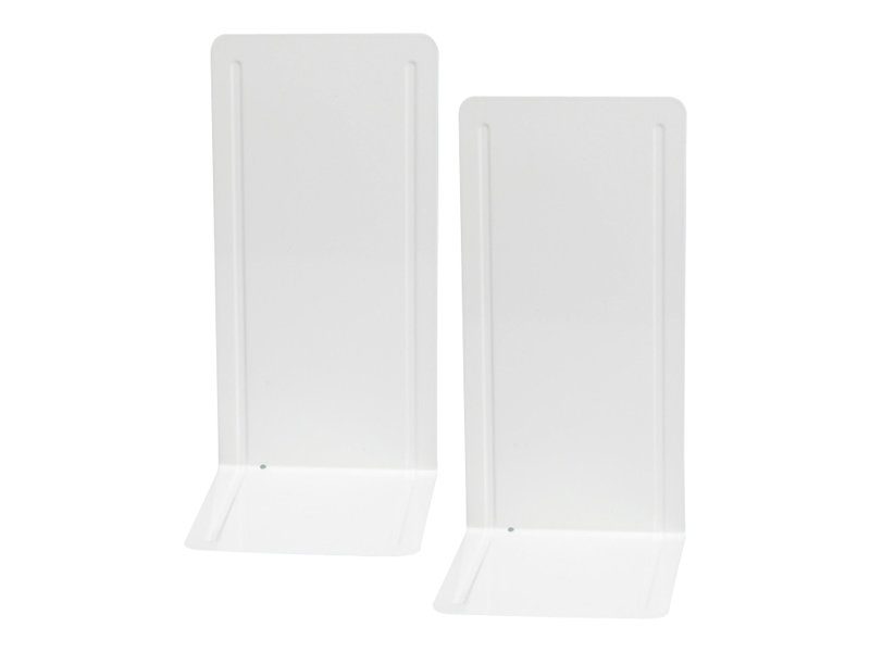 2 MAUL Buchstuetzen weiss 12,0 x 14,0 x 24,0 cm 2 MAUL Buchstuetzen weiss 12,0 x 14,0 x 24,0 cm