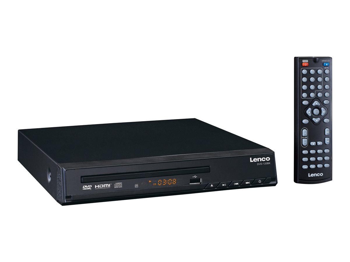 Lenco DVD-120BK DVD Player *