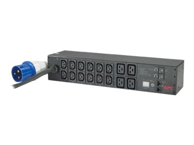 APC Rack PDU Metered 2U 32A 230V (12)C13S & (4)C19 Cord Length (3.7 meter) IEC309 APC Rack PDU Metered 2U 32A 230V (12)C13S & (4)C19 Cord Length (3.7 meter) IEC309