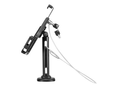 MANHATTAN Abschliessbarer Tischständer und Wandhalterung für Tablet und iPad 20,07-26,67cm 7,9-10,5Zoll Anti-Diebstahl-Standfuss