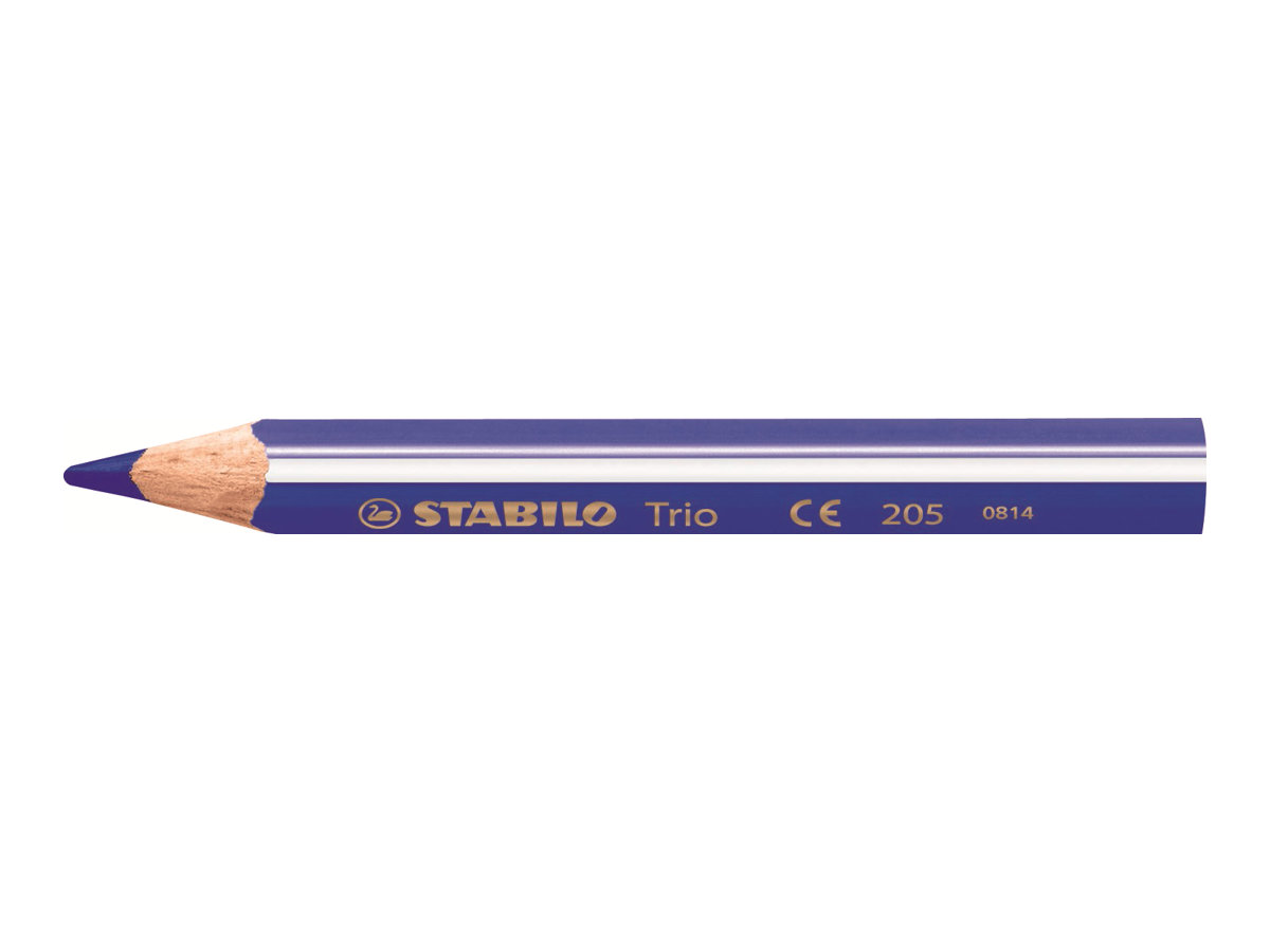 STABILO Trio® dick und kurz Buntstifte farbsortiert, 12 St.