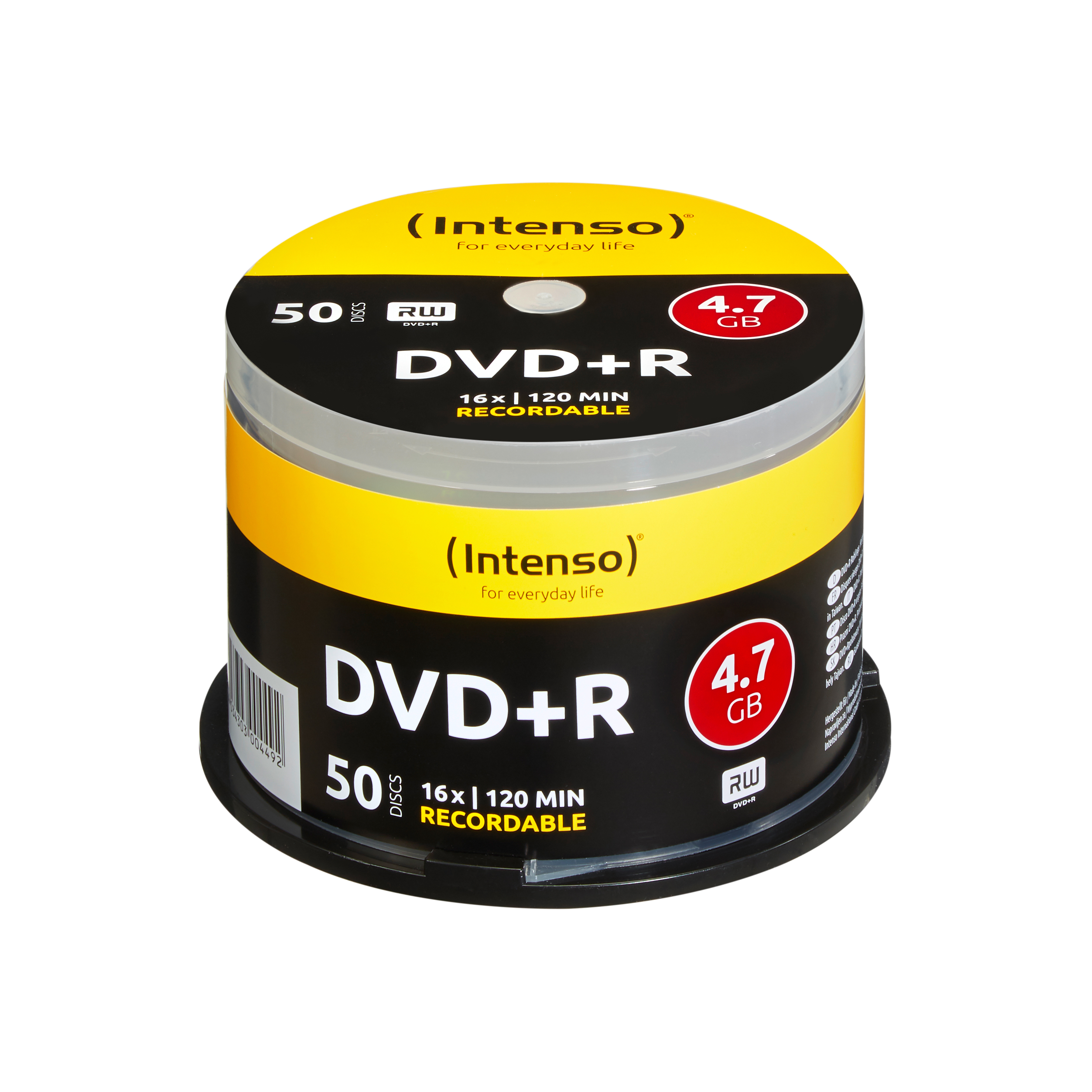 50 Intenso DVD+R 4,7 GB 50 Intenso DVD+R 4,7 GB