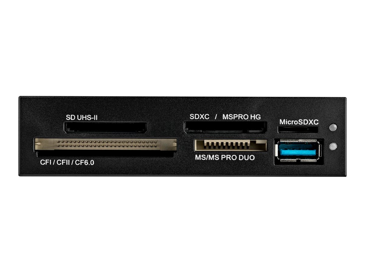 STARTECHCOM USB 30 interner Kartenleser mit UHSII Unterstuetzung SecureDigitalMicro SDMemoryStickCF Kartenlesegeraet