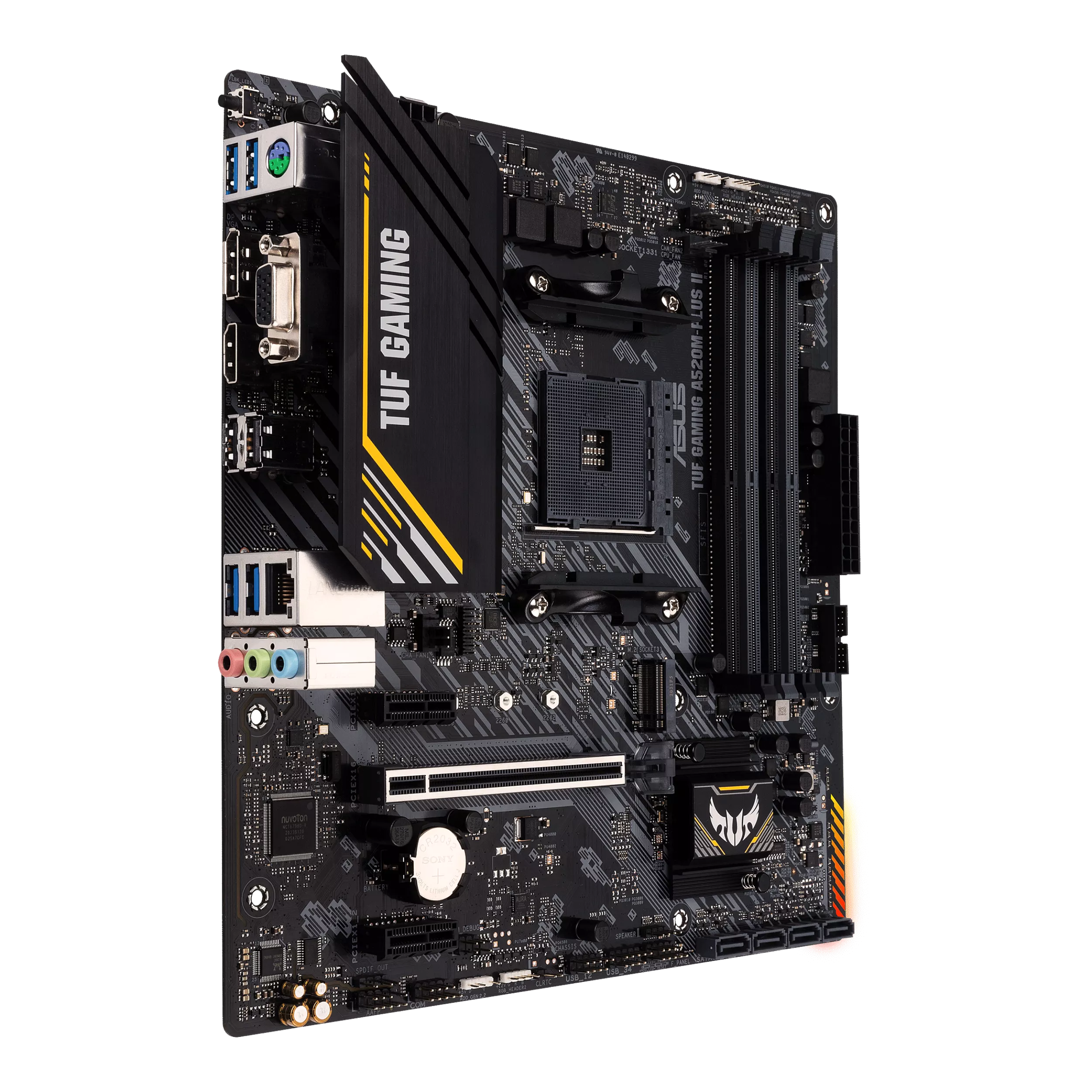 ASUS TUF GAMING A520MPLUS II AMD A520 microATX 4DDR4
