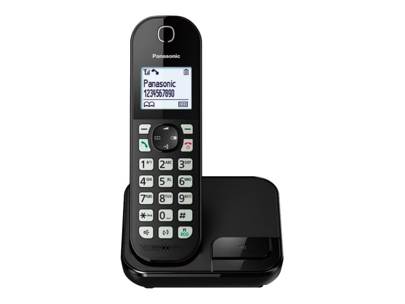 Panasonic Schnurlostelefon KX-TGC450 - schwarz Panasonic Schnurlostelefon KX-TGC450 - schwarz