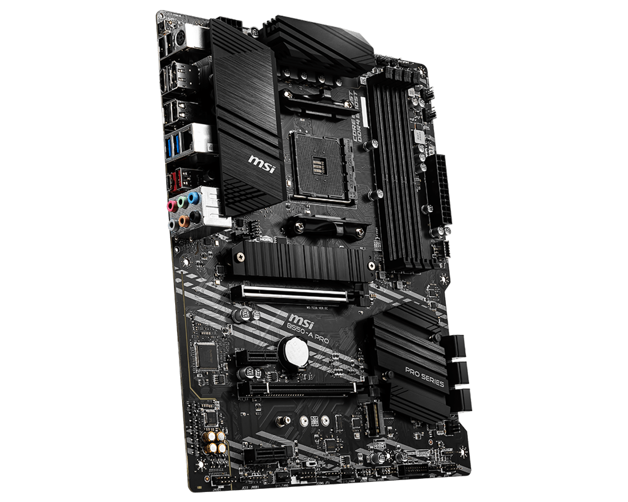 MSI B550A PRO ATX AMD Socket AM4 Dual Channel DDR4