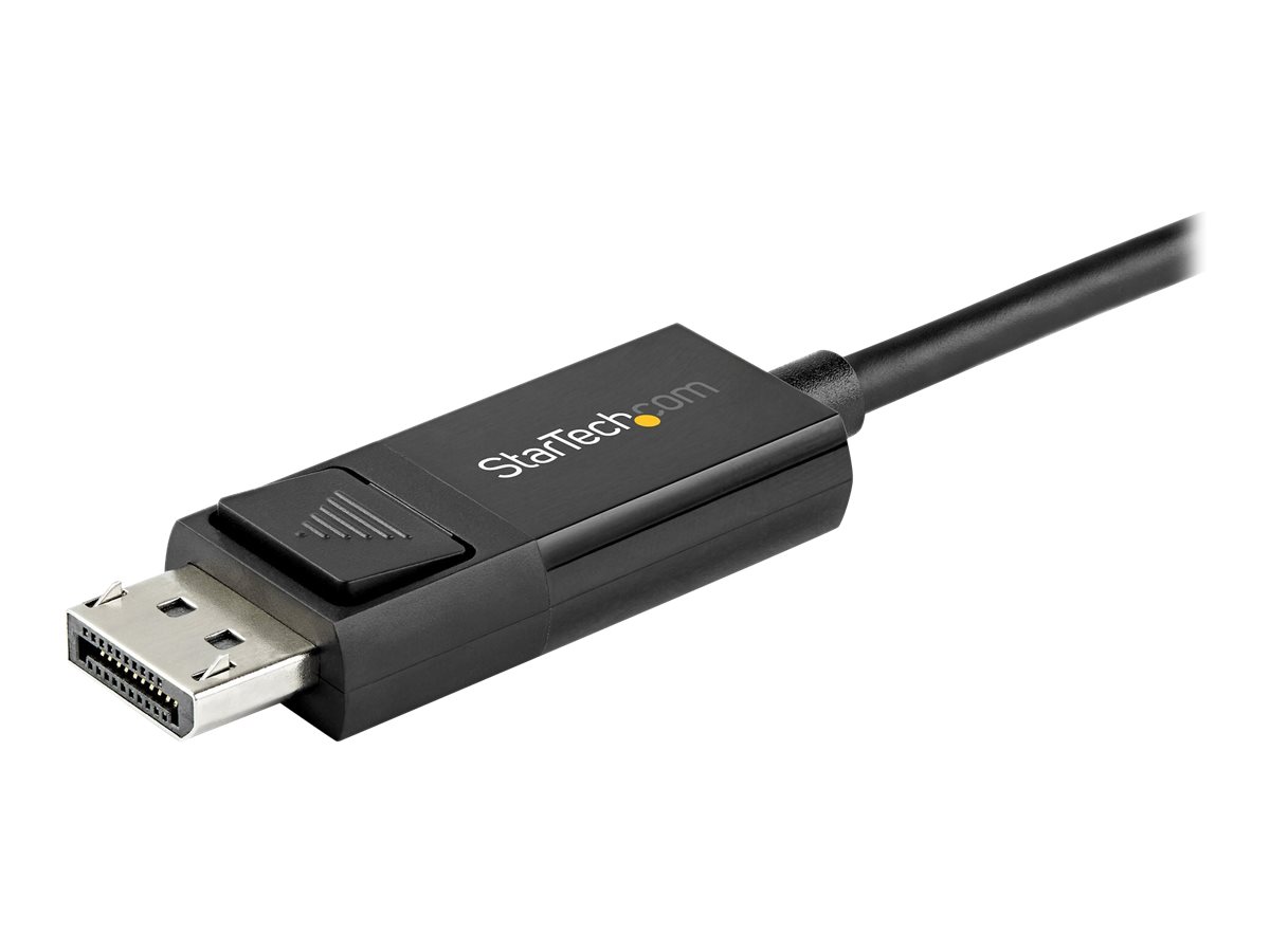 STARTECH.COM 3.3 ft. 1m USB C to DisplayPort 1.4 Cable?Bidirectional 8K 30 HBR3 Thunderbolt 3 / USB-C Adapter Cable