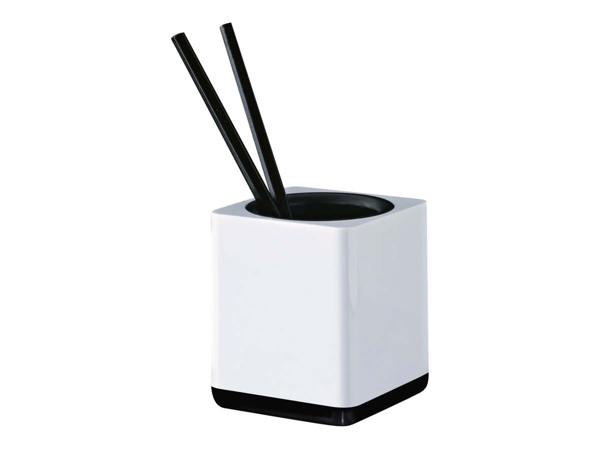 HAN Stiftehalter i-Line weiss Kunststoff 7,9 x 7,9 x 9,5 cm HAN Stiftehalter i-Line weiss Kunststoff 7,9 x 7,9 x 9,5 cm