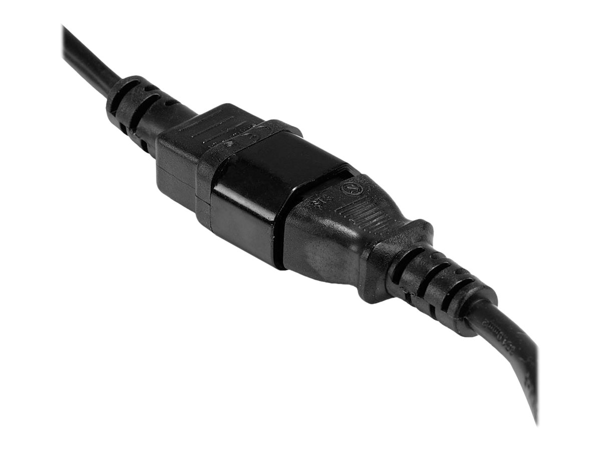 LINDY 0,5m IEC C14 an IEC C13 Netzkabel