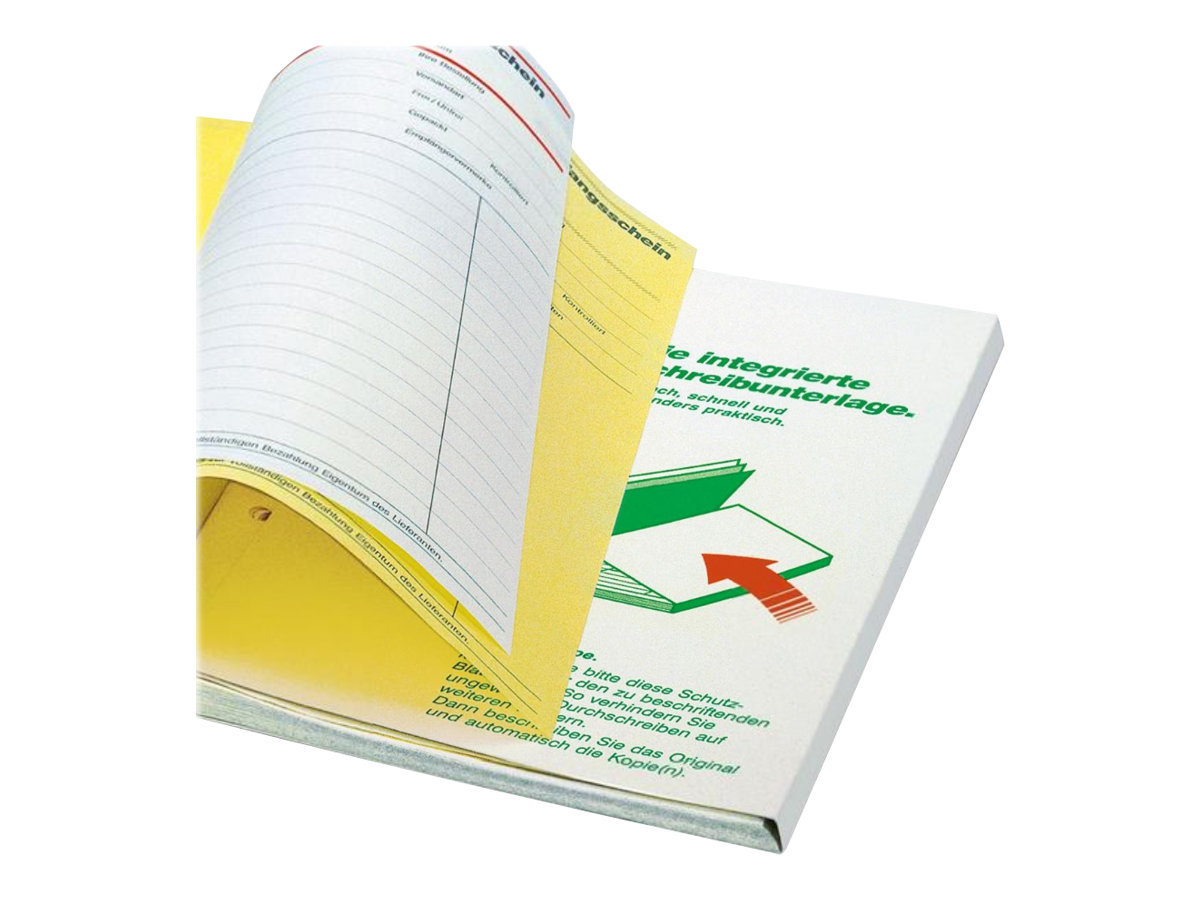 SIGEL Quittung, MwSt separat ausgewiesen Formularbuch SD023, 1 St