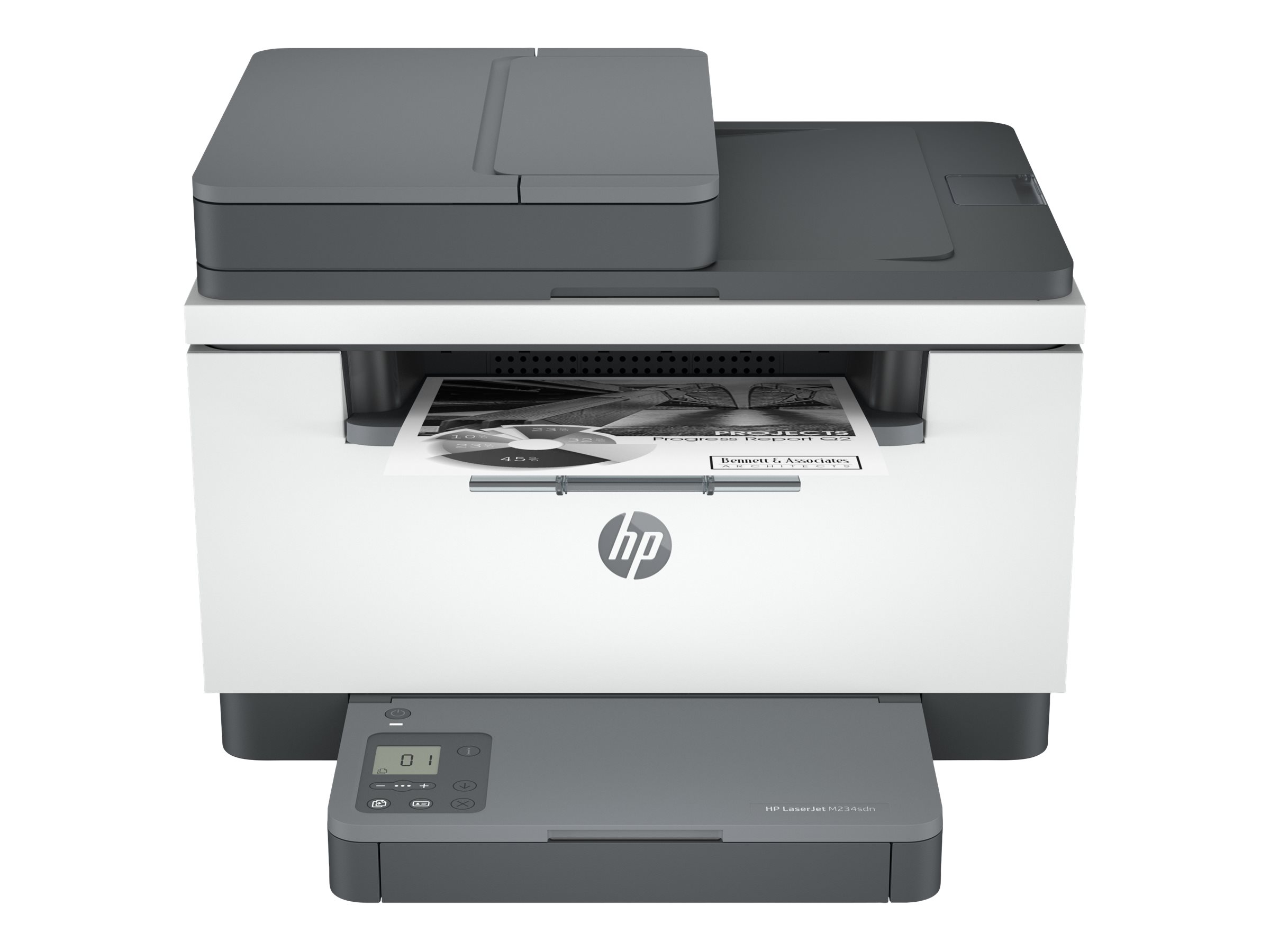 HP LaserJet MFP M234sdn 29ppm s/w AiO HP Smart App+Apple AirPrint+ WiFi Direct Printing Hi-Speed USB 2.0 Fast Ethernet