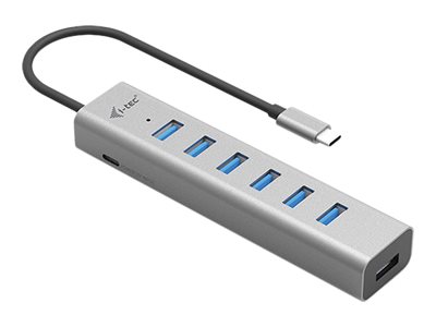 I-TEC USB-C Charging Metal HUB 7 Port ohne Netzteil I-TEC USB-C Charging Metal HUB 7 Port ohne Netzteil