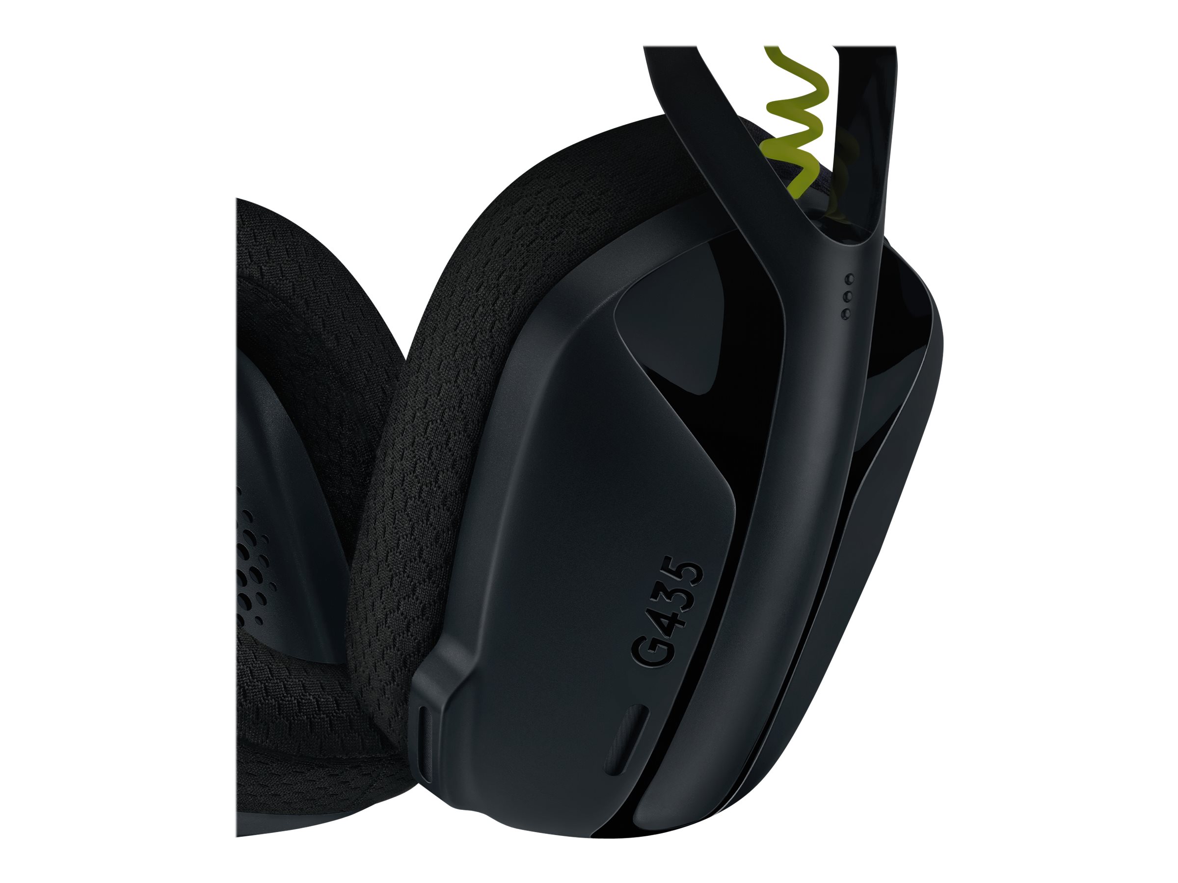 LOGITECH Lightspeed G435 Headset full size Bluetooth / 2.4 GHz radio frequency wireless black Discord Certified LOGITECH Lightspeed G435 Headset full size Bluetooth / 2.4 GHz radio frequency wireless black Discord Certified