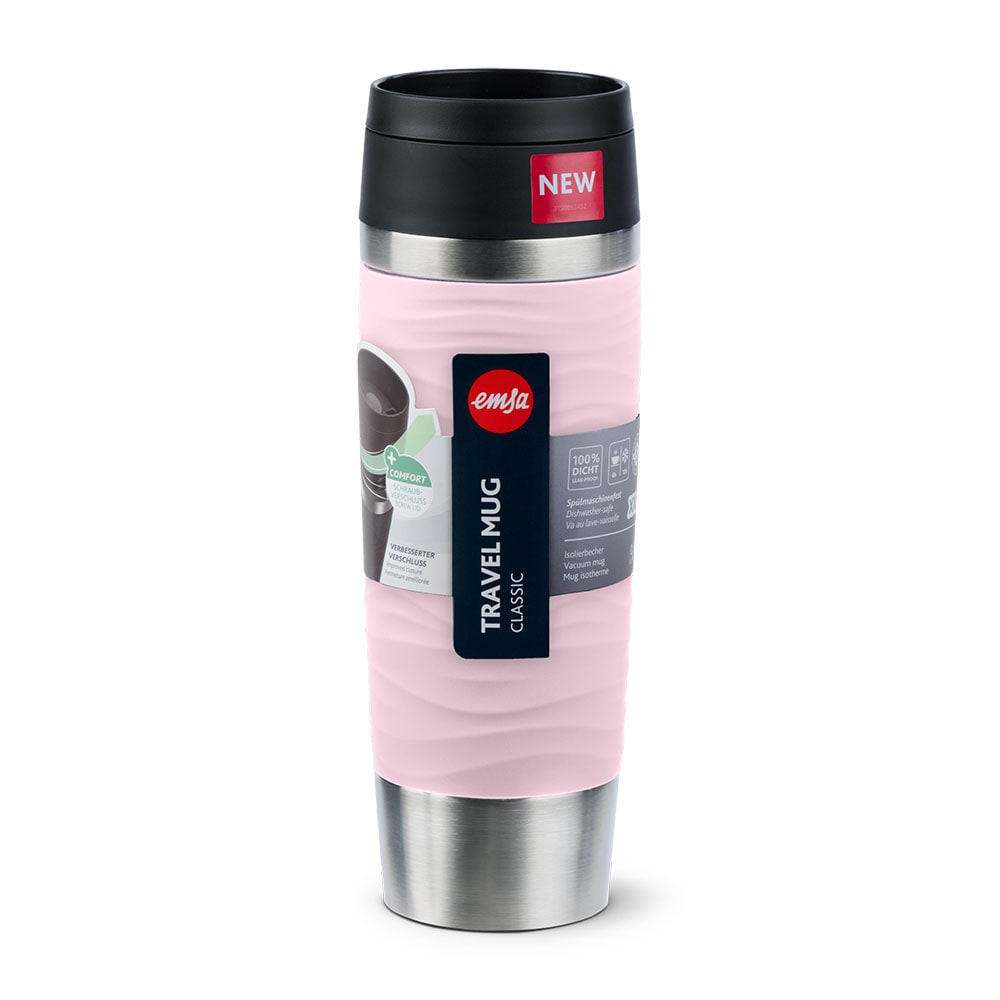 emsa Isolierbecher WAVES GRANDE rosa 500,0 ml, 1 St