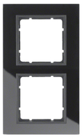 Berker Glasrahmen 10126616 2fach schwarz Berker Glasrahmen 10126616 2fach schwarz