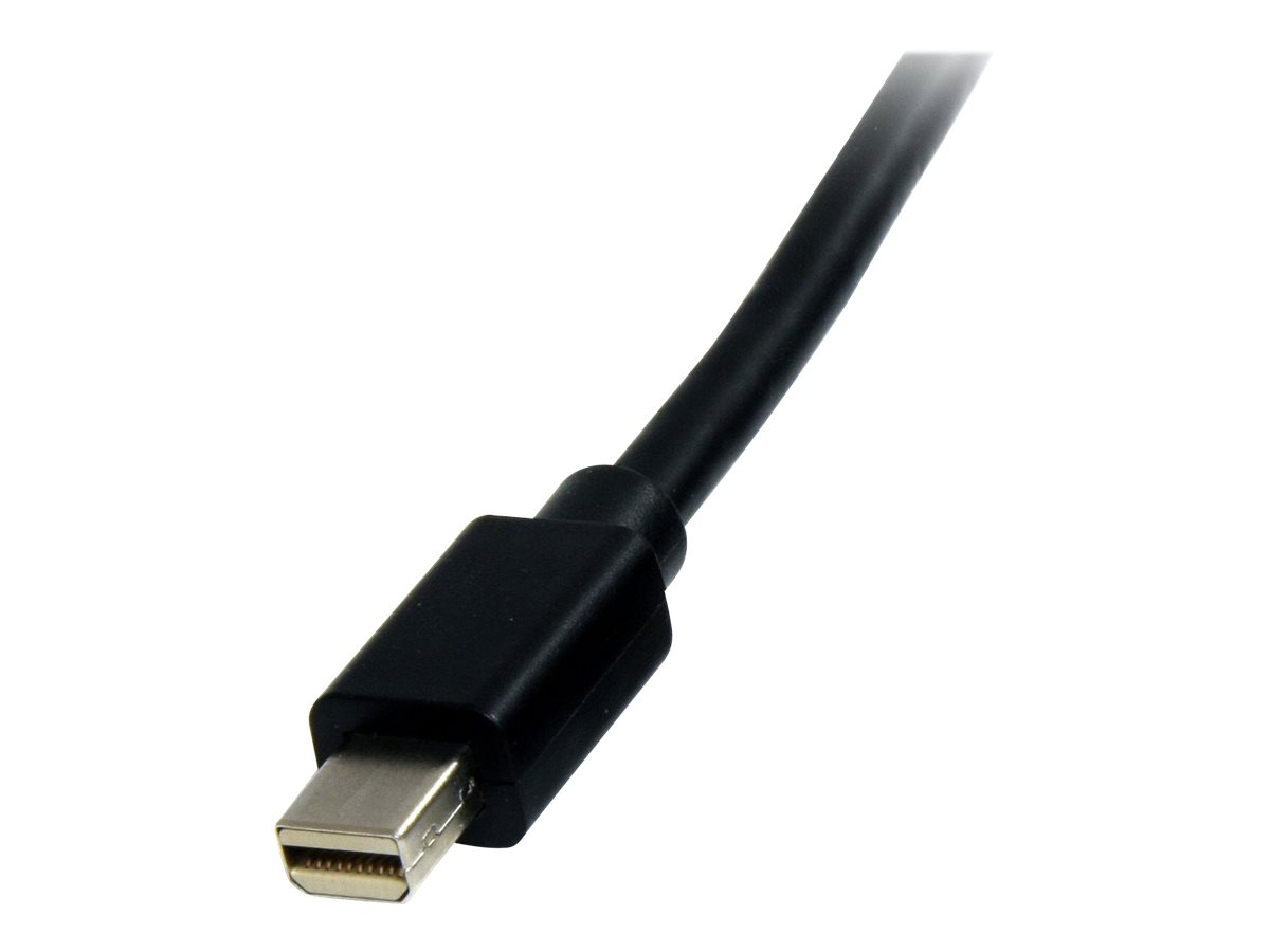 StarTech.com 1m Mini DisplayPort Kabel 1.2 - MiniDP 4k zu MDP - Stecker/Stecker - Schwarz - DisplayPort-Kabel - 1 m