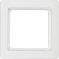 Berker Rahmen 10116089 1-fach Q.1 polarweiß samt Berker Rahmen 10116089 1-fach Q.1 polarweiß samt