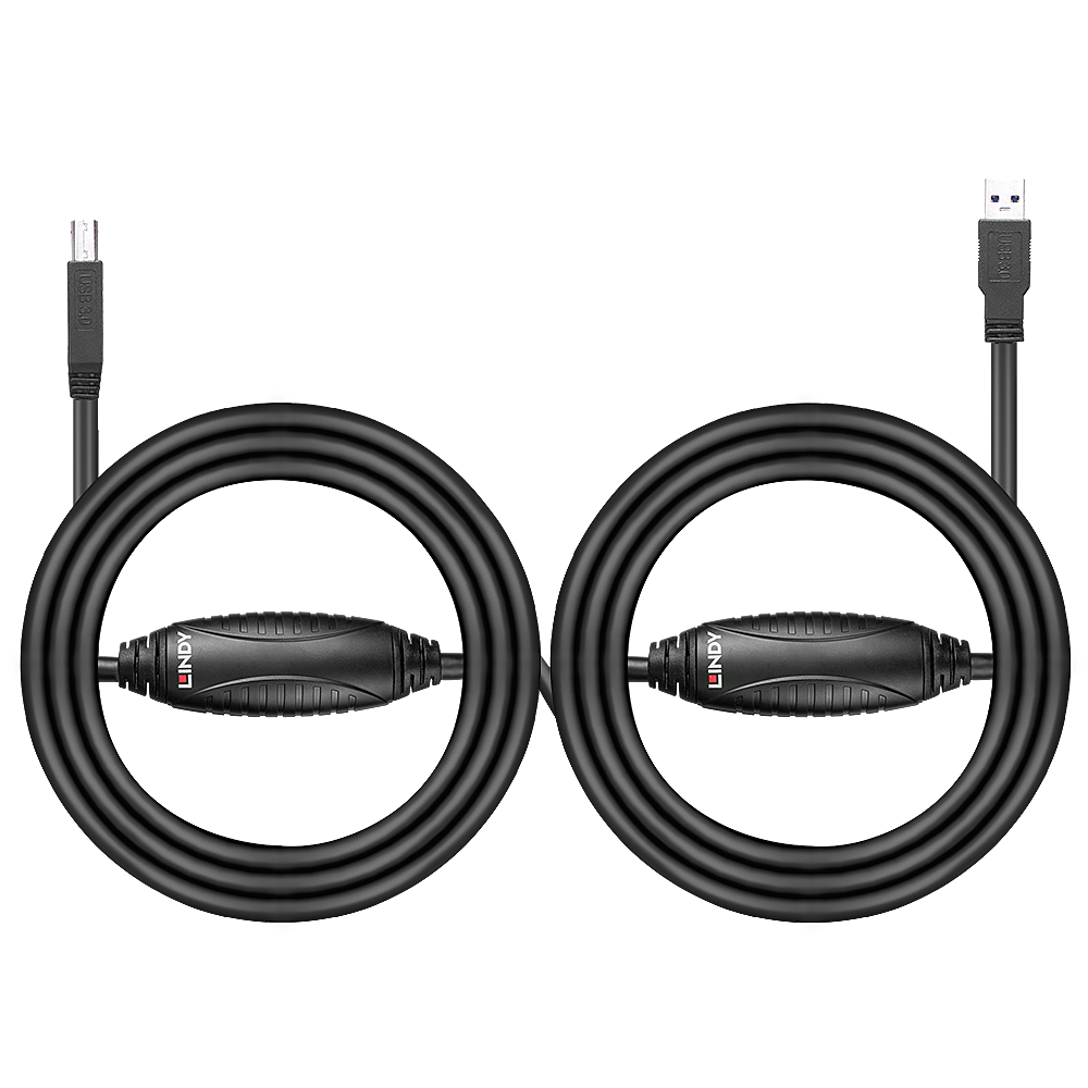 LINDY USB 30 Aktivkabel AB 10m USB 30 Super Speed bis 5Gbits