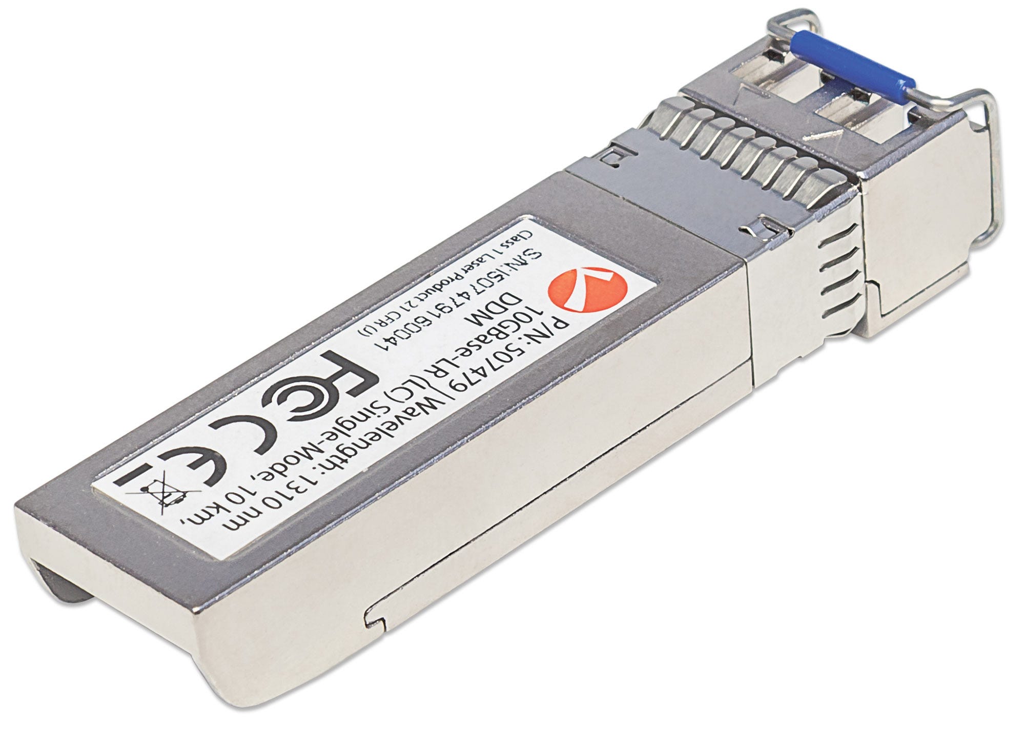INTELLINET Gigabit SFP MiniGBIC Transceiver 10GBaseLR LC SingleMode Port Reichweite bis zu 10km Wellenlaenge 1310nm