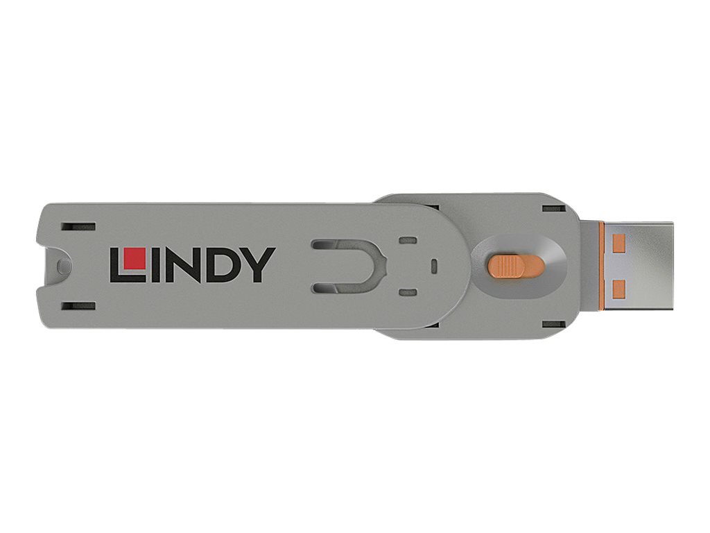 Lindy USB Type A Port Blocker Key - USB-Portblocker