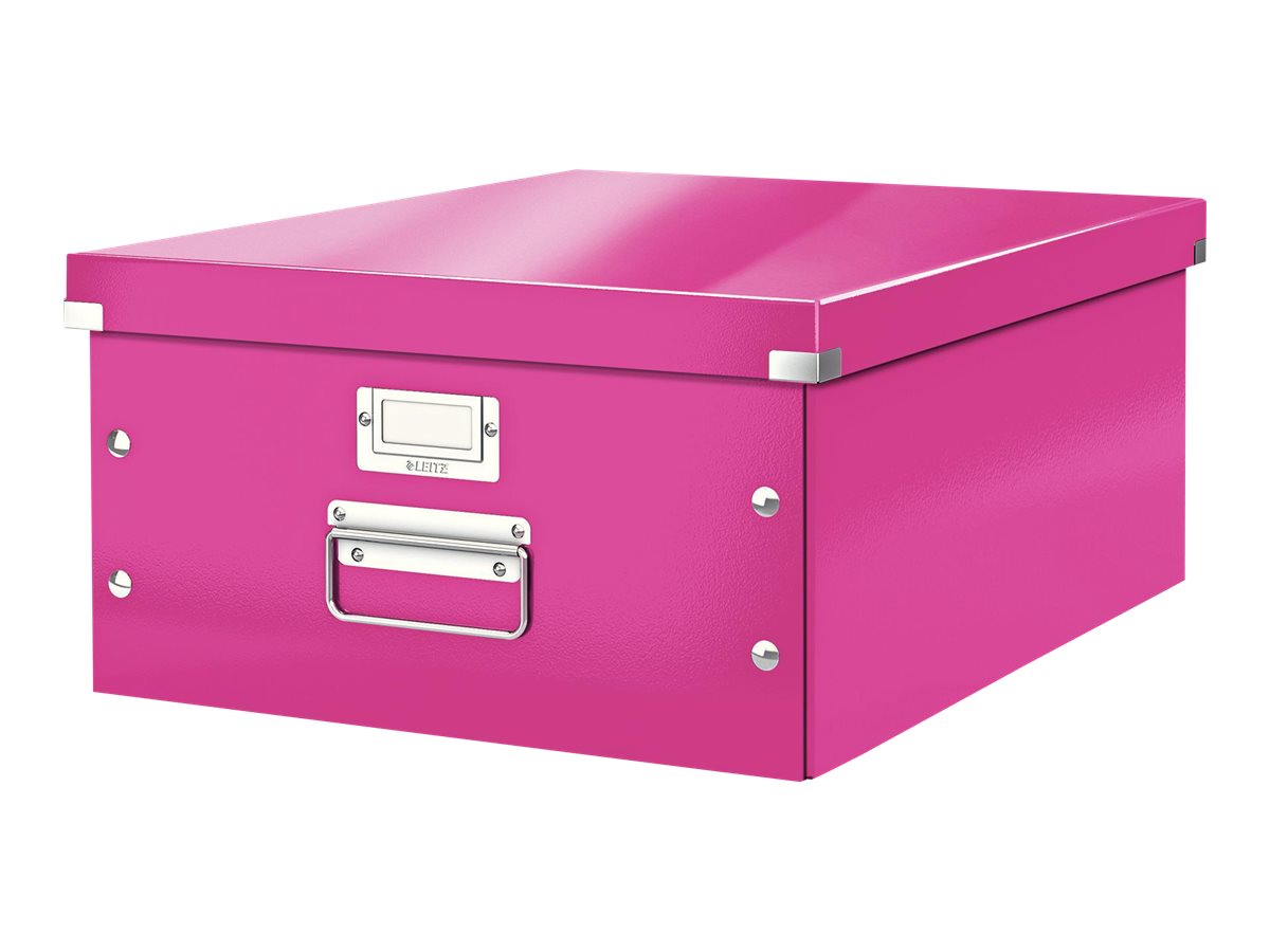 LEITZ Click & Store Aufbewahrungsbox 36,0 l pink 36,9 x 48,2 x 20,0 cm LEITZ Click & Store Aufbewahrungsbox 36,0 l pink 36,9 x 48,2 x 20,0 cm