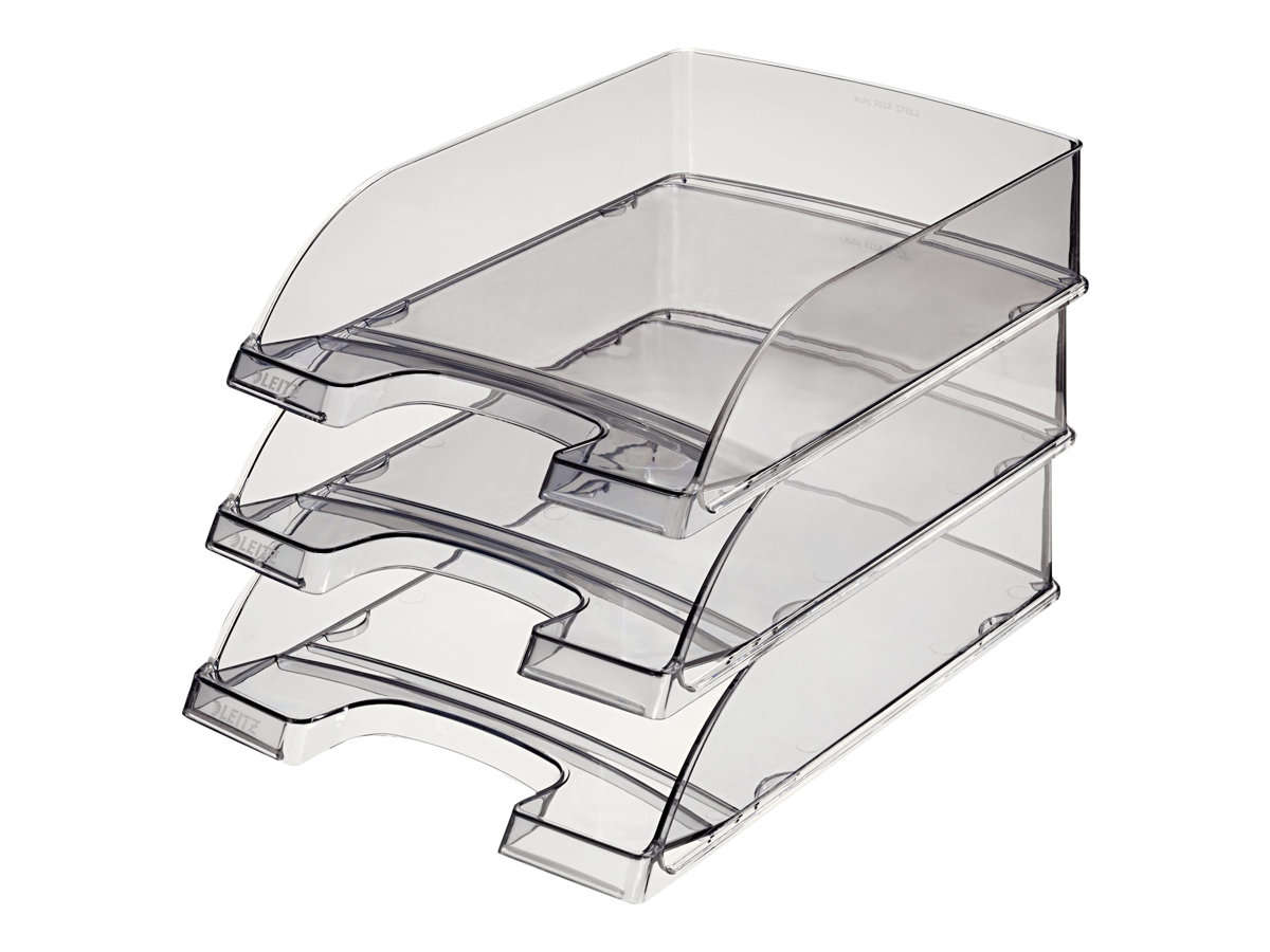 LEITZ Briefablage Plus glasklar