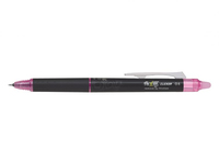 PILOT FRIXION point CLICKER Tintenroller schwarz 0,3 mm, Schreibfarbe pink, 1 St