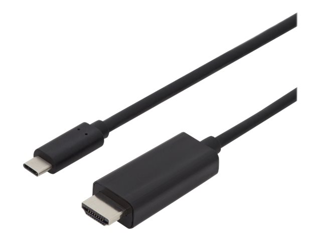 DIGITUS USB Type-C Adapter-/Konverterkabel auf HDMI A St/St