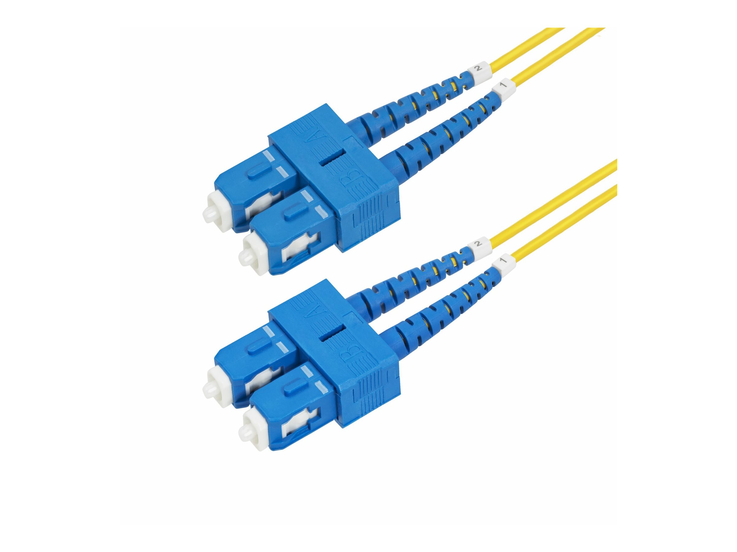 STARTECH.COM 1meter LWL Patchkabel SC SC UPC Singlemode OS2 Duplex 9/125um 40G/100G LSZH Glasfaserkabel STARTECH.COM 1meter LWL Patchkabel SC SC UPC Singlemode OS2 Duplex 9/125um 40G/100G LSZH Glasfaserkabel