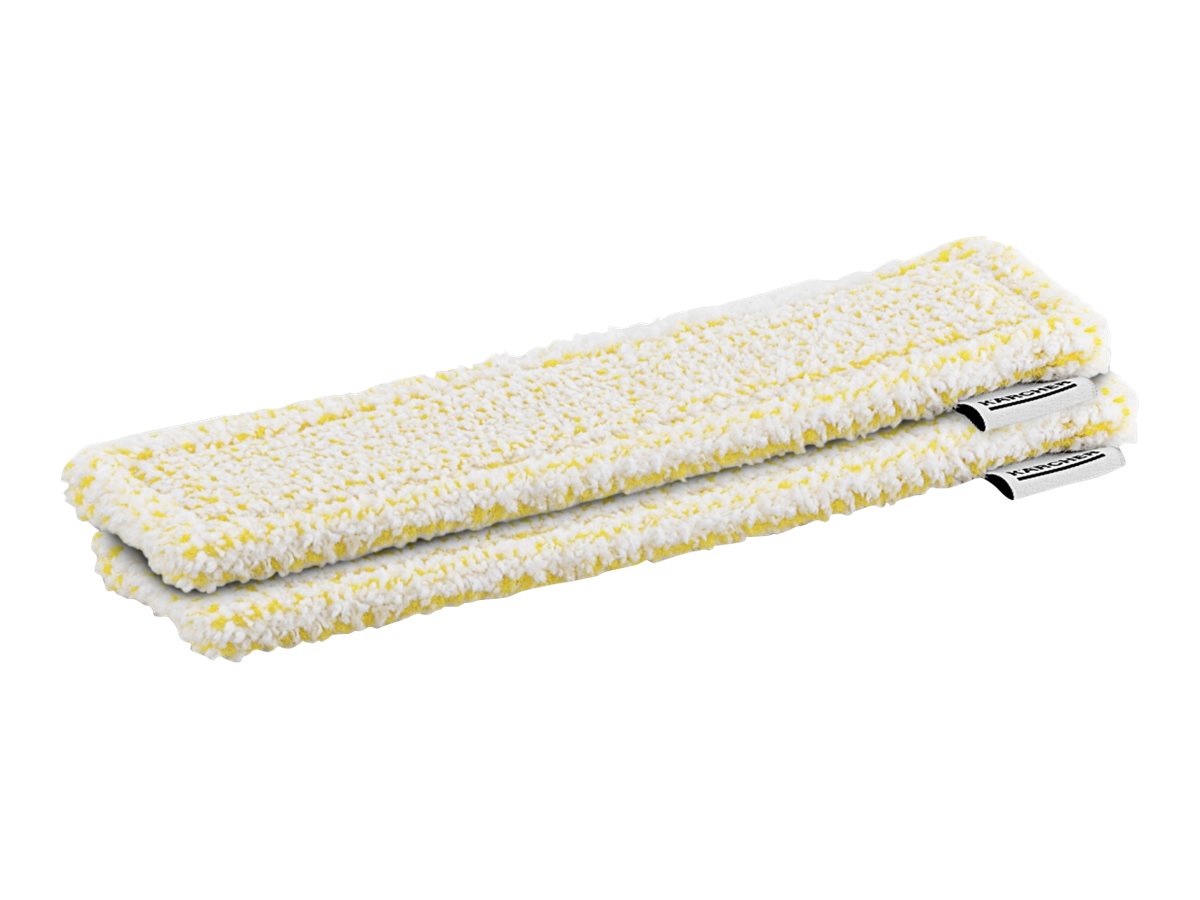 Kärcher Indoor Wischbezüge Mikrofaser 60°C waschbar 2 Stück