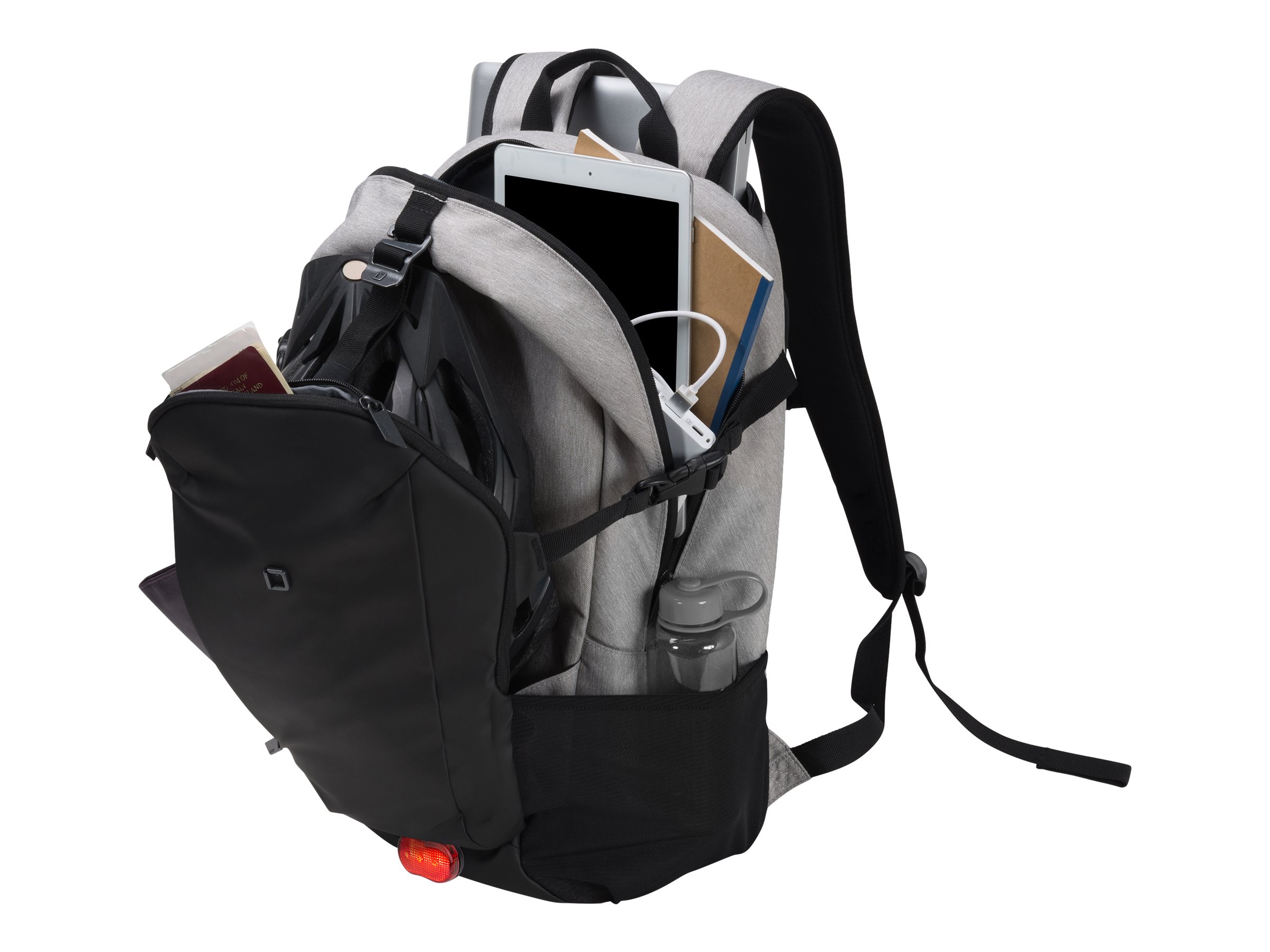 Dicota Backpack GO 13-15,6 light grey