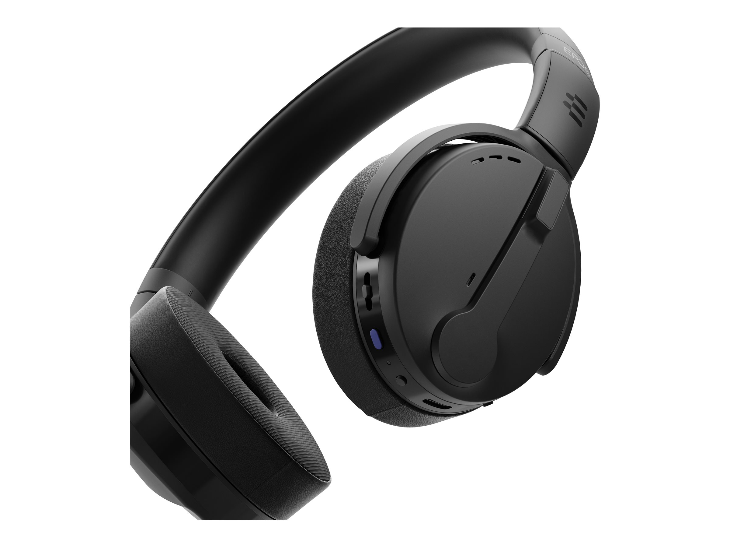 EPOS ADAPT 560 II On-Ear Bluetooth Stereo Headset ANC klappbarer Mikrofonarm inkl. USB-A Dongle Tasche Microsoft Teams zertifiziert