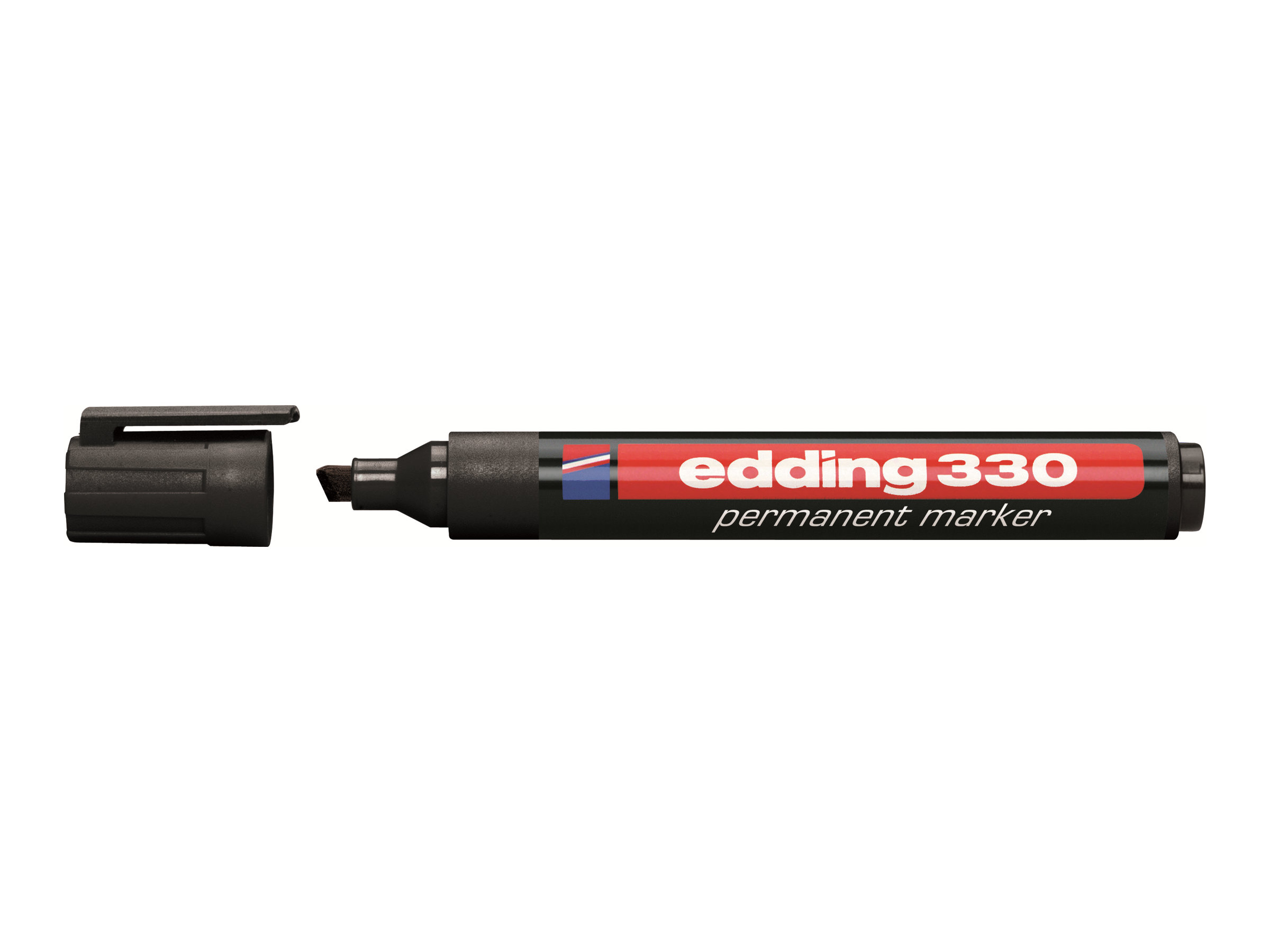 edding 330 Permanentmarker schwarz 1,0 - 5,0 mm, 10 St.