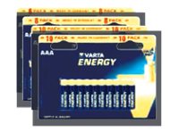 10 VARTA Batterien ENERGY Micro AAA 1,5 V