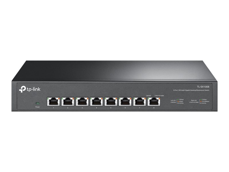 TL-SX1008 8-Port 10G Multi-Gigabit Switch
