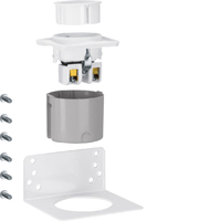 Hager Schaltschranksteckdose SCHUKO VZ00APZ mit Haltewinkel universal f. APZ Hager Schaltschranksteckdose SCHUKO VZ00APZ mit Haltewinkel universal f. APZ
