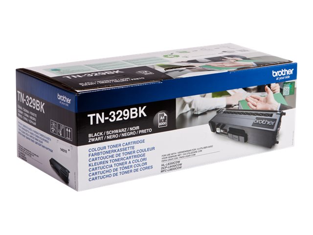 brother TN-329BKTWIN schwarz Toner, 2er-Set brother TN-329BKTWIN schwarz Toner, 2er-Set