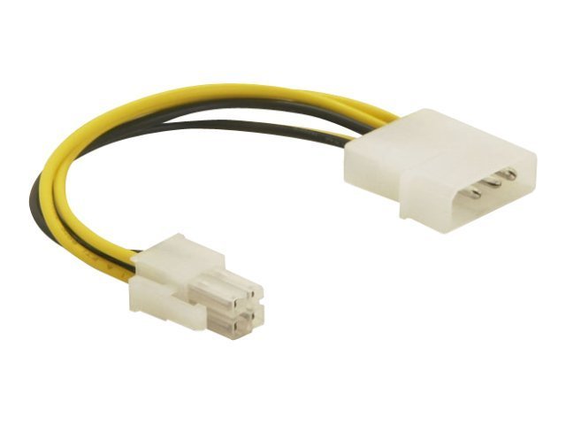 Delock Kabel P4 Stecker > Molex 4pin Stecker Delock Kabel P4 Stecker > Molex 4pin Stecker