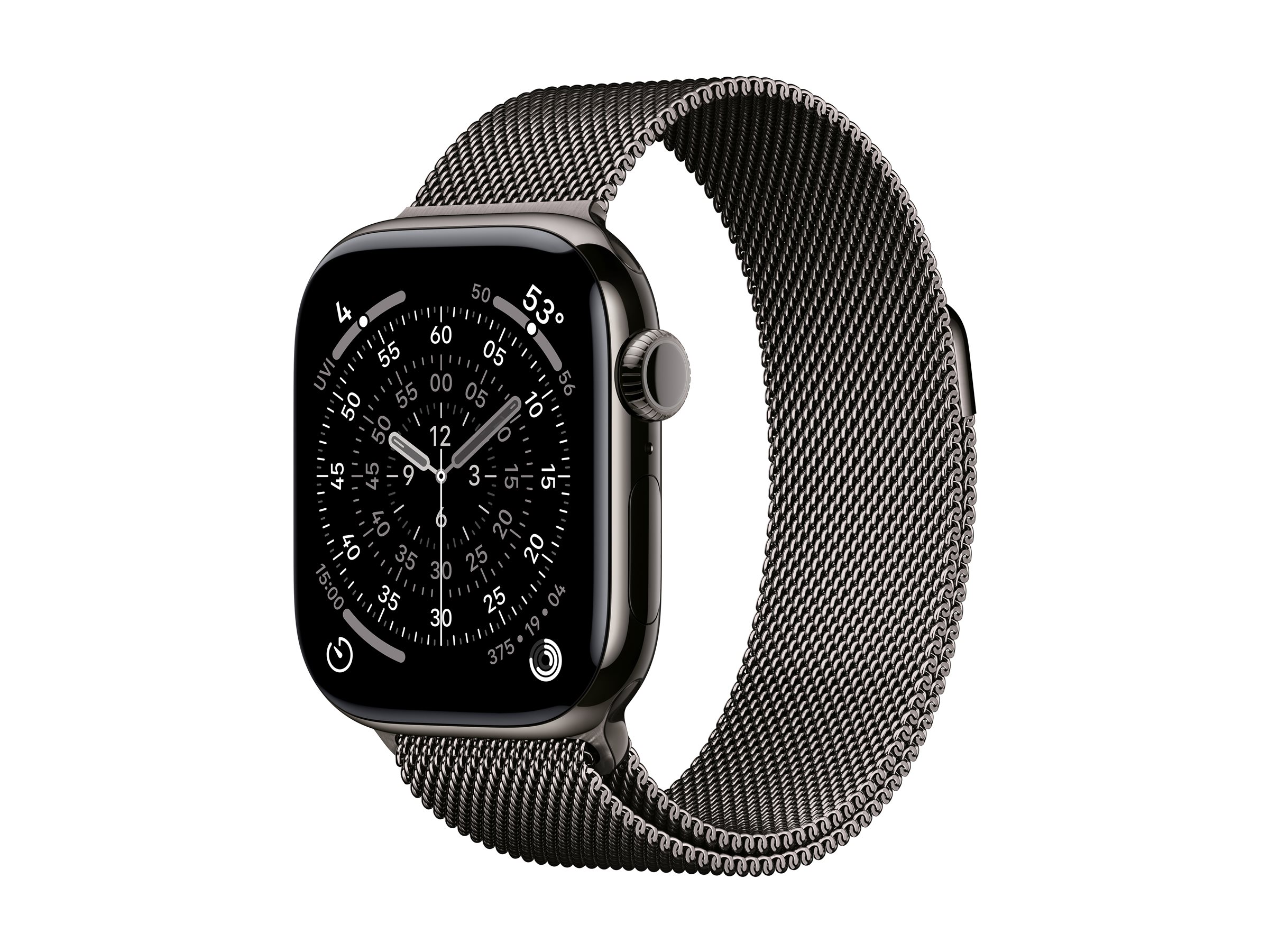 APPLE Watch Series 11 GPS + Cellular 42mm Slate Titanium Case with Slate Milanese Loop APPLE Watch Series 11 GPS + Cellular 42mm Slate Titanium Case with Slate Milanese Loop