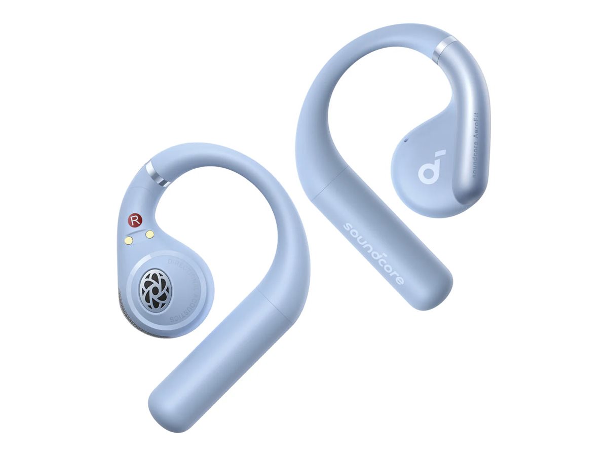 ANKER Soundcore AeroFit gray+blue Bluetooth Open-Ear Sport Kopfhörer IPX7 Wasserschutz ANKER Soundcore AeroFit gray+blue Bluetooth Open-Ear Sport Kopfhörer IPX7 Wasserschutz