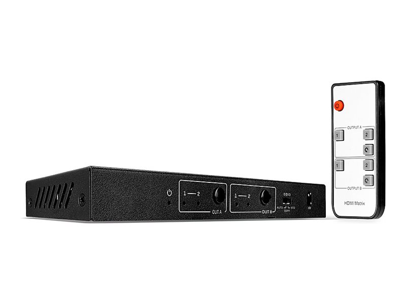 LINDY 2x2 HDMI 18G Matrix