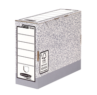 10 Bankers Box Archivboxen Bankers Box grau 11,1 x 32,7 x 26,5 cm