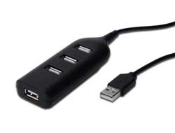 DIGITUS USB 2.0 Hub, 4-Port USB-A